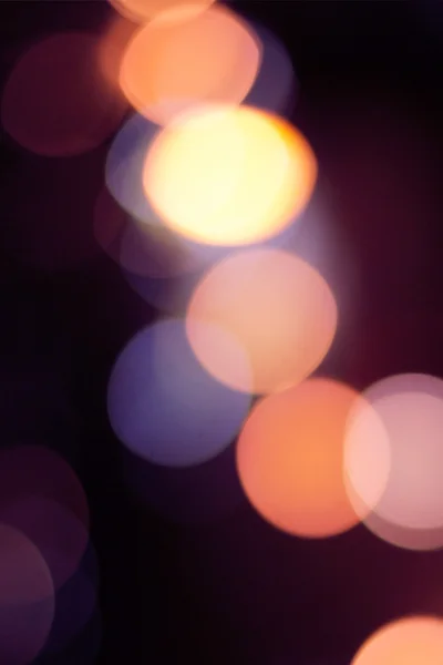 Magic lights bokeh vertical use as background — Stock Photo, Image