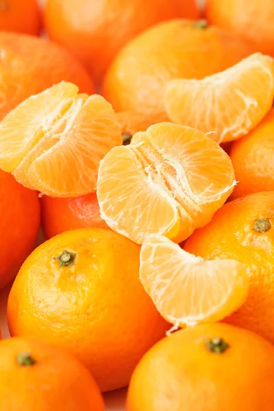 Ripe and juicy tangerines — Stock Photo, Image