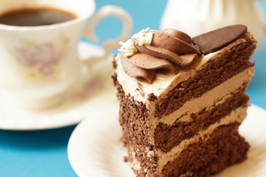 Pasta krem yakın çekim ile