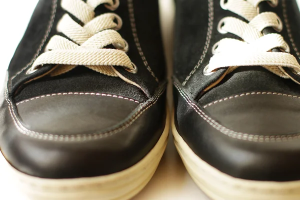 Sneakers - schoenen sport close-up — Stockfoto