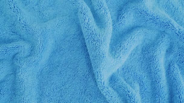 Microfiber Towel for Cleaning Home and Cars. — Stock Video