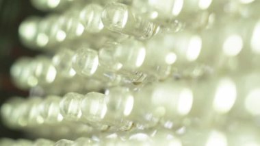 LED lamba yüzeyi. LED paneli açılıp kapatılıyor