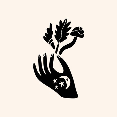 El sanatı. Köy kırsalında İskandinav tarzı, hygge ve lagom tasarımı. Nordic scandi dekor elementleri.