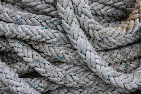 Coils of strong rope — Stock Photo, Image