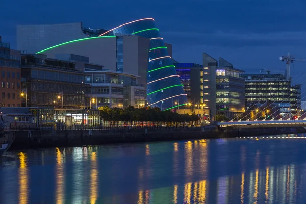 Il fiume Liffey Dublino Irlanda — Foto Stock