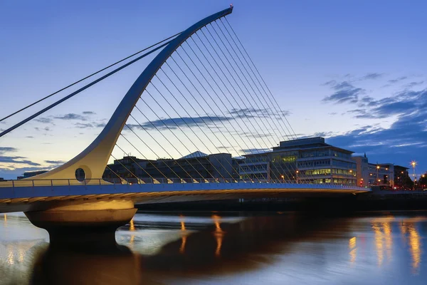 Samuel Beckett Bridge - Dublin - Ireland — Stock Photo, Image