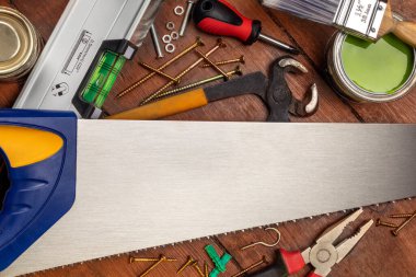 Basit tamir ve bakım için evde kullanılan araçların seçimi - metin için alan