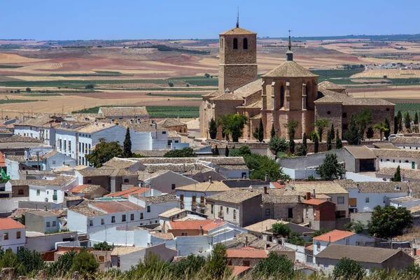 Město Belmonte Které Nachází Provincii Cuenca Kastilie Mancha Španělsko — Stock fotografie