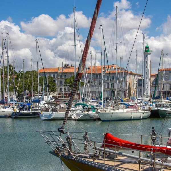 Hamnen Rochelle Vid Kusten Regionen Poitou Charentes Frankrike — Stockfoto