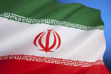 İran 'ın mevcut bayrağı 29 Temmuz 1980 tarihinde kabul edildi ve İran Devrimi' nin neden olduğu değişikliklerin bir yansımasıdır..