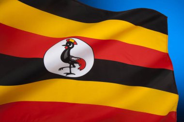 Uganda bayrağı, Uganda 'nın Birleşik Krallık' tan bağımsız olduğu 9 Ekim 1962 tarihinde kabul edilmiştir..