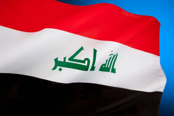 Bandera Iraq — Foto de Stock