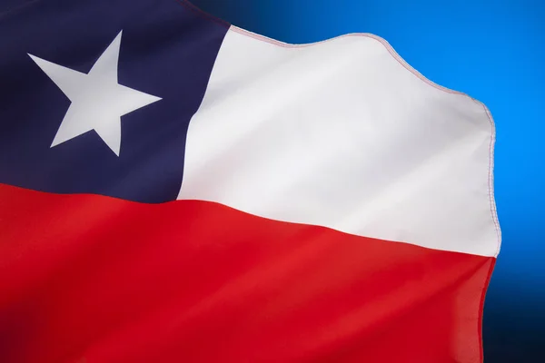 National Flag Chile Adopted October 1817 Chilean Flag Also Known — Stock Photo, Image