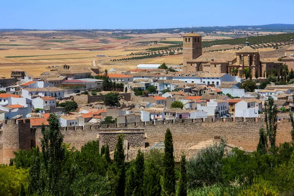 Cidade Belmonte Localizada Província Cuenca Castilla Mancha Espanha — Fotografia de Stock