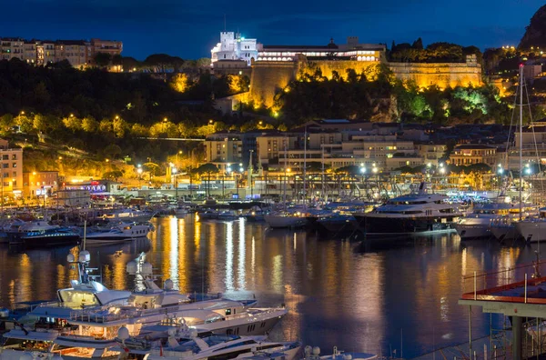 Порт Монако Княжестве Монако Городе Государстве Расположенном Французской Ривьере — стоковое фото