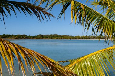 Yasawa Adalarında Misket Koyu, Güney Pasifik Okyanusunda Fiji.