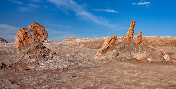 Felsformationen Der Atacama Wüste Hoch Auf Dem Altiplano Norden Chiles — Stockfoto
