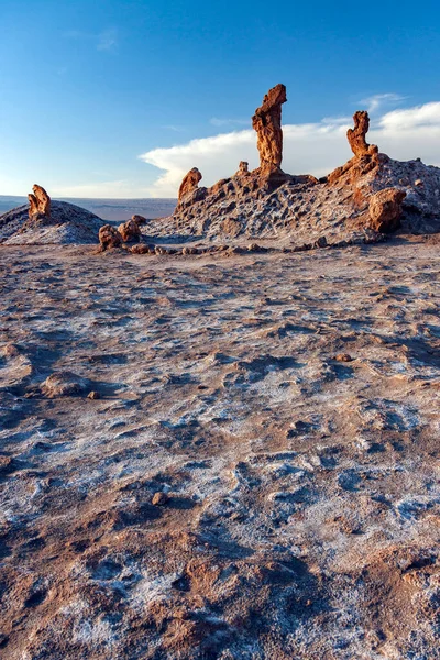 Sziklaképződmények Atacama Sivatagban Magasan Altiplano Észak Chilében Dél Amerikában — Stock Fotó