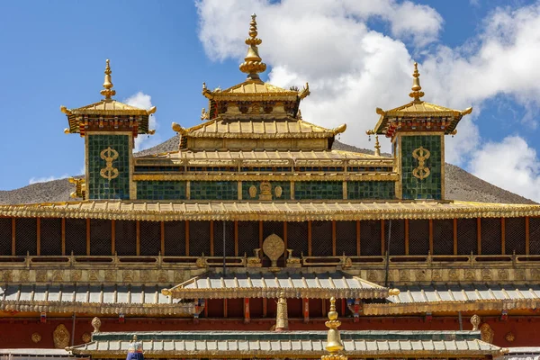 Monastère Samye Dans Région Autonome Tibet Chine Bien Que Site — Photo