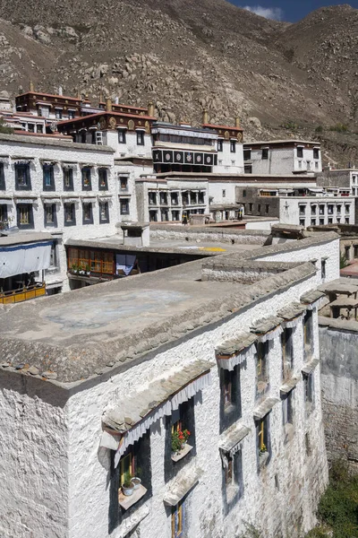 Monasterio Budista Drepung Cerca Lhasa Región Autónoma Del Tíbet China —  Fotos de Stock