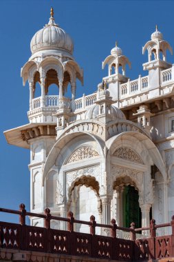 Jaswant Thada, Maharaja Jaswant Singh 'in mermer mezarlığı Jodhpur, Rajasthan, Hindistan.