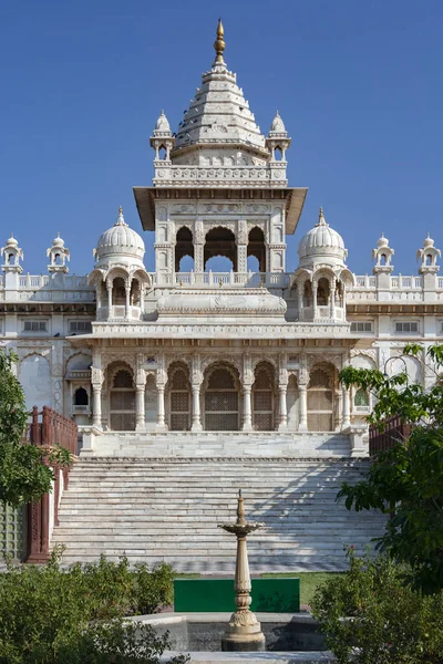 Jaswant Thada Maharaja Jaswant Singh Mermer Mezarlığı Jodhpur Rajasthan Hindistan — Stok fotoğraf