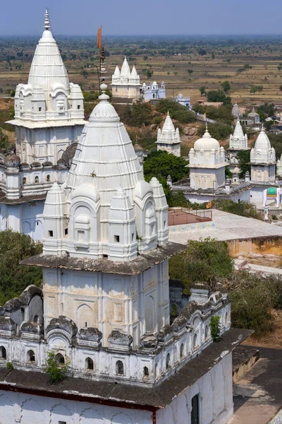 Alguns Dos Templos Jainistas Sonagiri Região Madhya Pradesh Índia Sonagiri — Fotografia de Stock