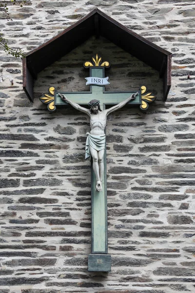 Crucifix Image Jesus Christ Cross Crucifix Principal Symbol Many Groups — Stok fotoğraf