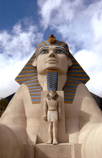 Pyramide Und Sphinx Las Vegas Navada Usa — Stockfoto