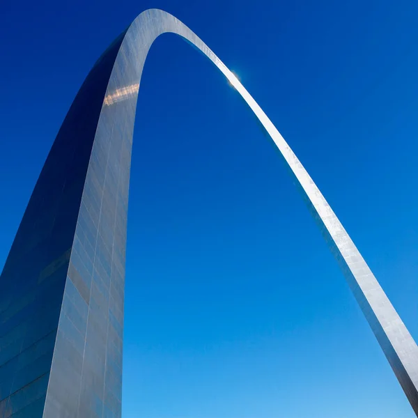 Gateway Arch Monument 630 Meter Louis Missouri Usa Den Ligger – stockfoto