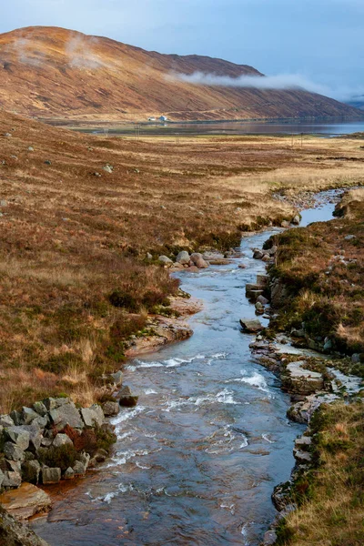 Isola Skye Scozia Vista Costiera Dalla Strada Uig Staffin — Foto Stock