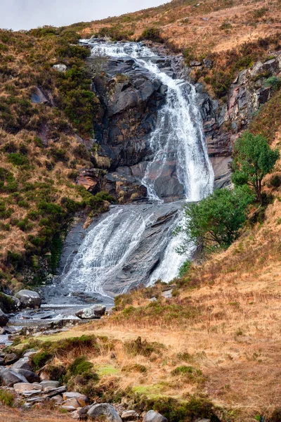 Corrente Montanhosa Cachoeira Península Trotterniana Ilha Skye Escócia — Fotografia de Stock