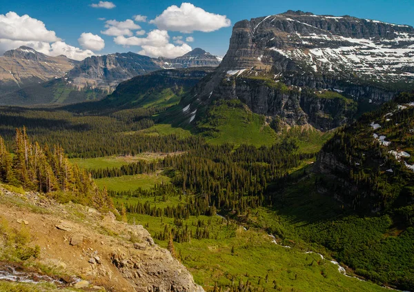 Paysage Pittoresque Dans Parc National Des Glaciers Montana Aux États — Photo