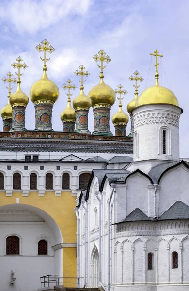 Die Kirche Der Kreuzabnahme Auf Dem Kathedralenplatz Kreml Moskau Der — Stockfoto