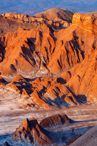 Valle Luna Cerca San Pedro Atacama Cordillera Sal Del Desierto —  Fotos de Stock