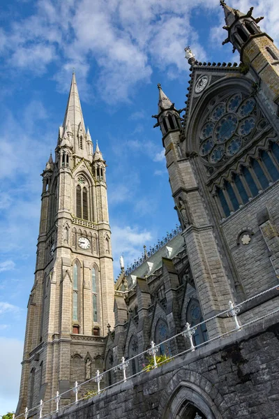 Iglesia Catedral San Colman También Conocida Como Catedral Cobh Puerto —  Fotos de Stock