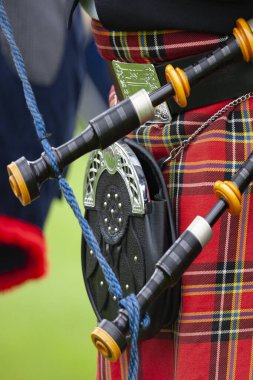 Piper Cowal 'da İskoçya' nın Cowal Yarımadası 'ndaki Dunoon yakınlarında Highland Oyunları' nda buluşuyor..