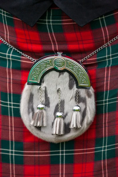 Piper Στο Cowal Gathering Highland Games Κοντά Στο Dunoon Στην — Φωτογραφία Αρχείου
