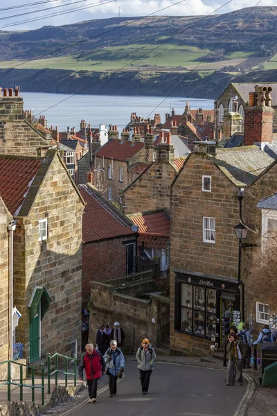 Robin Hoods Bay North Yorkshire Coast United Kingdom — Stock Photo, Image