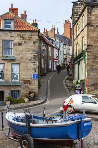 Robin Hoods Bay Aan North Yorkshire Coast Het Verenigd Koninkrijk — Stockfoto