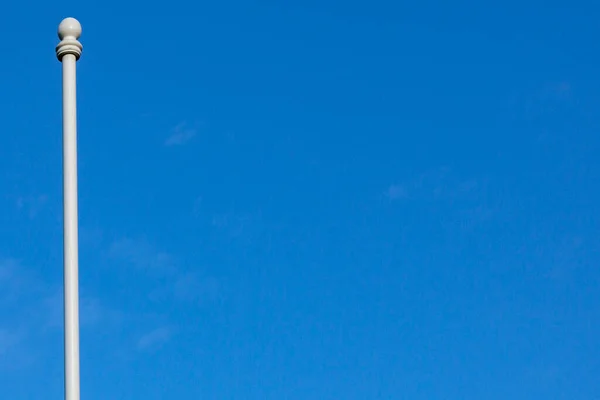 Empty Flagpole Ready Add Flag — Stock Photo, Image