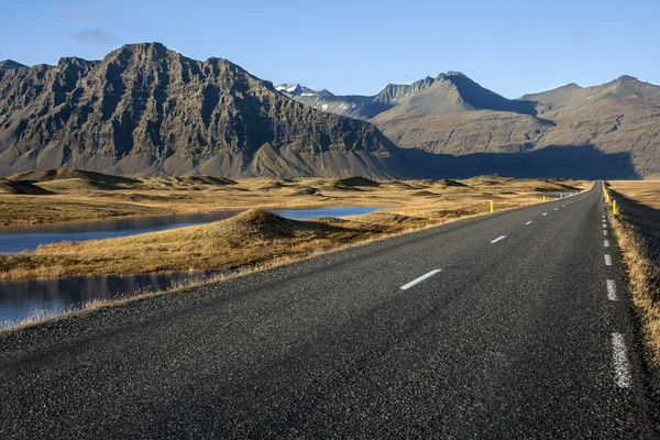 País Estrada - Islândia — Fotografia de Stock