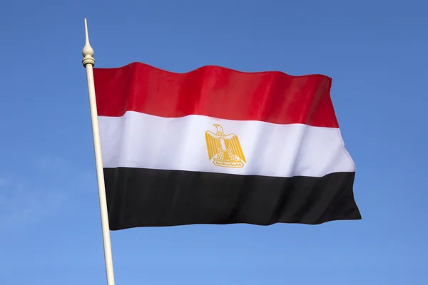 Flagge Ägyptens — Stockfoto