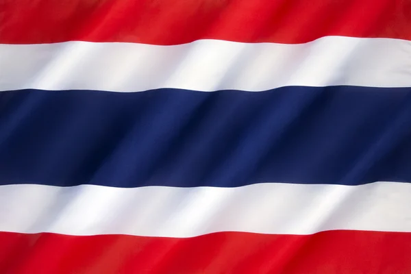 Flagge des Königreichs Thailand — Stockfoto