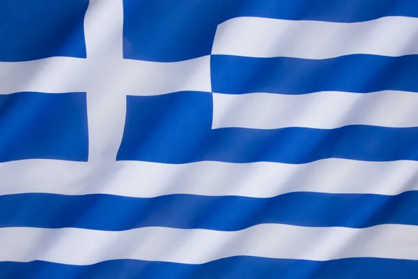 Bandera de Grecia —  Fotos de Stock