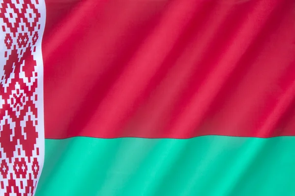 Zászló Belarusz — Stock Fotó