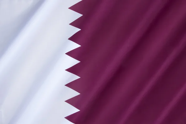 Bandiera del Qatar — Foto Stock