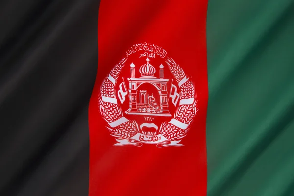 Flag of Afghanistan — Stock Photo, Image