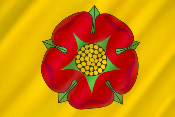 Flagga Lancashire - Storbritannien — Stockfoto