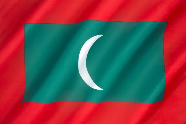 Flag of the Maldives — Stock Photo, Image